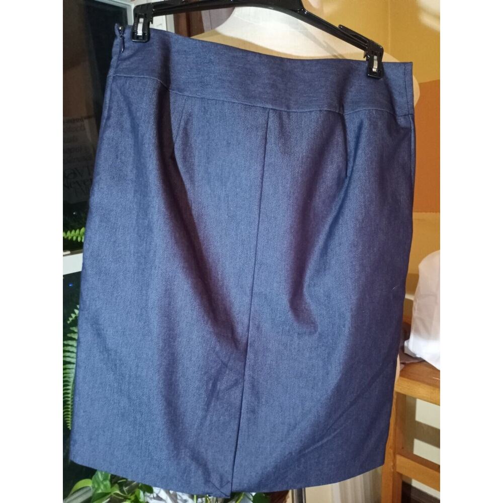 Merona Skirt size 2, blue - Picture 2 of 6